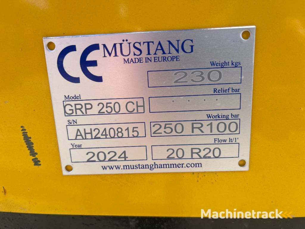 Mustang GRP 250 CH     2024    Unused