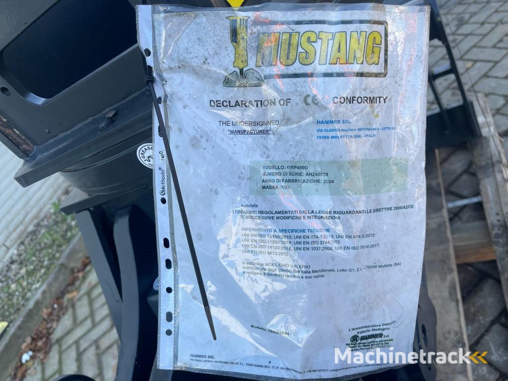 Mustang GRP 450 D  2024  Unused