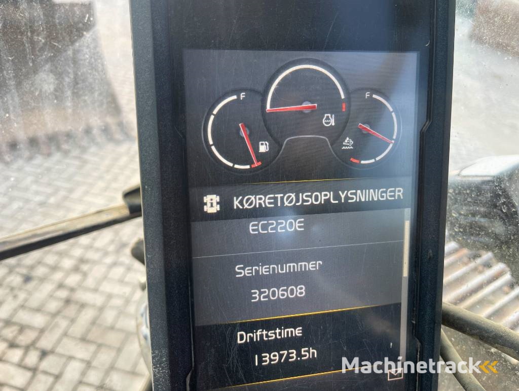 Volvo EC 220 EL    2016   TOPCON 3D GPS