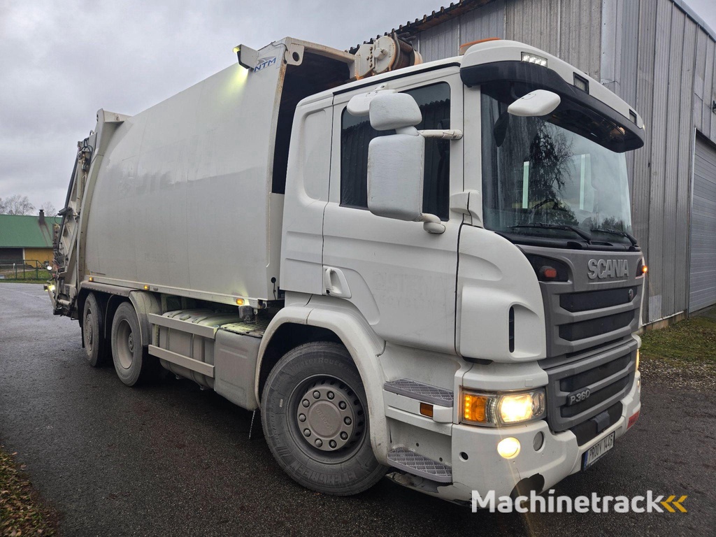 Scania P360 6X2 NTM 19.5m³ + VINCH
