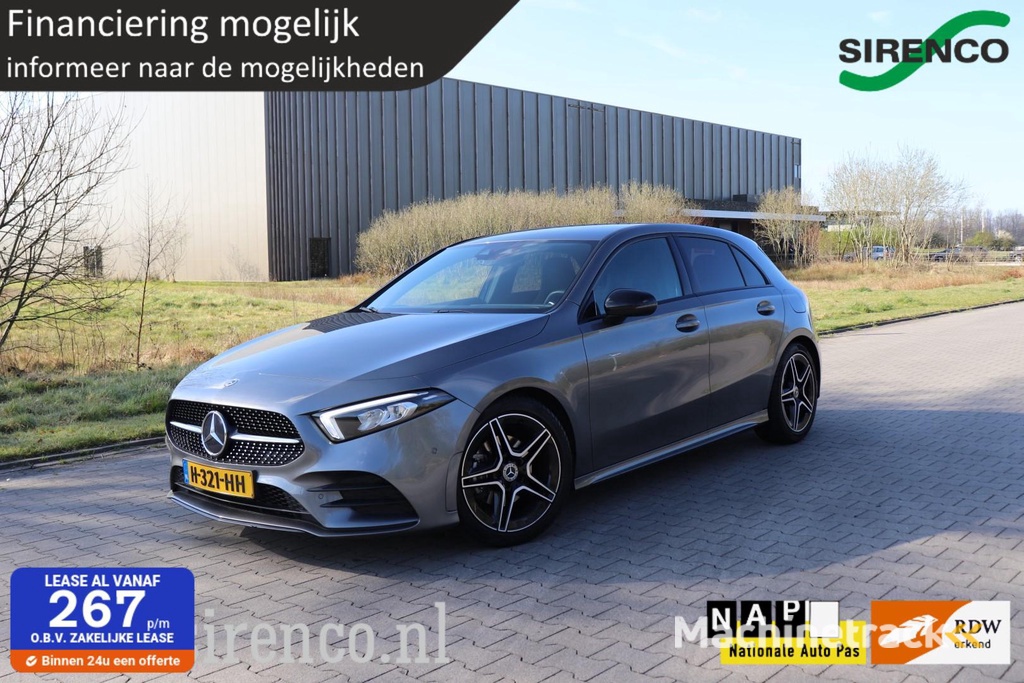 Mercedes A-klasse 180 Business Solution AMG automaat climate&cruise control carplay/android sportzetels stoelverwarming widescreen virtual cockpit