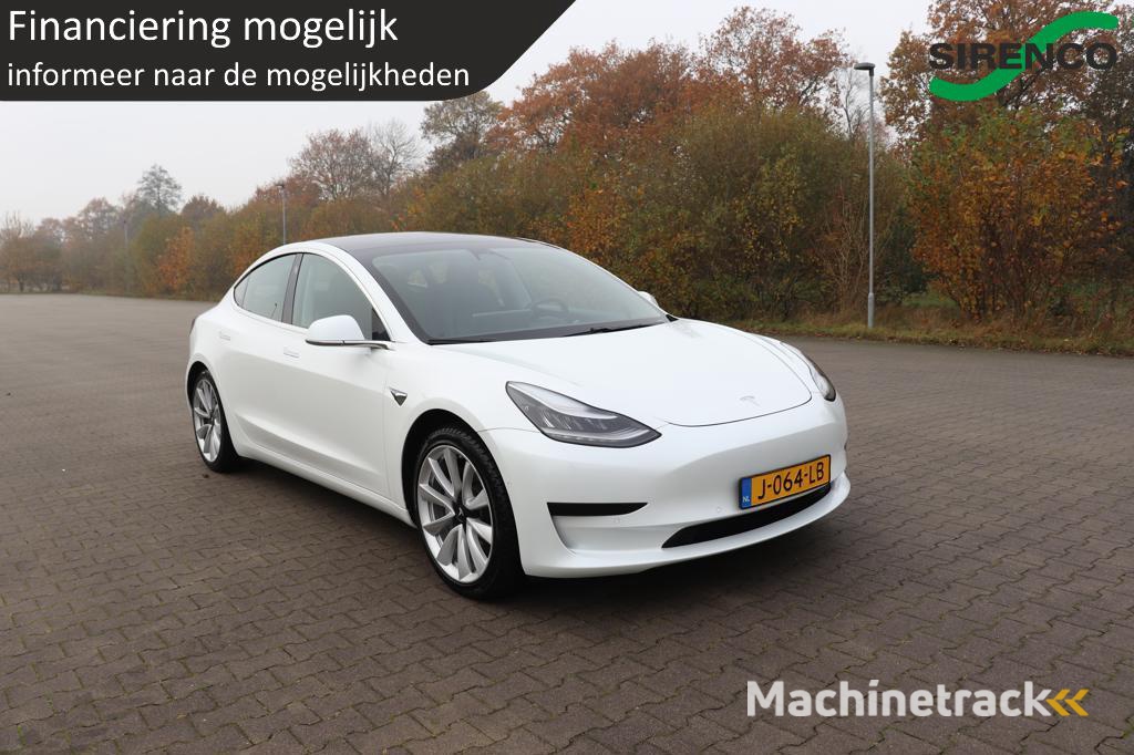 Tesla Model 3 Standard RWD Plus 60 kWh -- HV accu storing !--  export rijd nog wel autopilot trekhaak