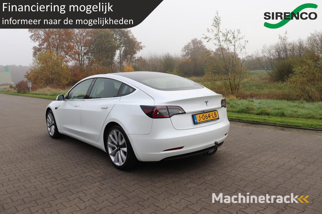 Tesla Model 3 Standard RWD Plus 60 kWh -- HV accu storing !--  export rijd nog wel autopilot trekhaak
