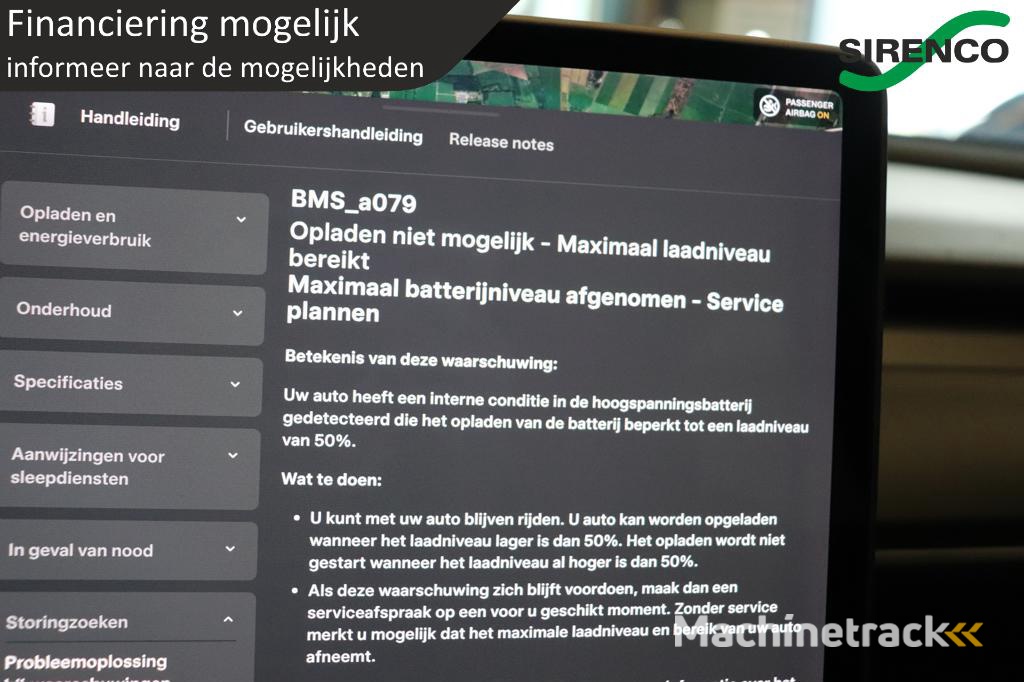 Tesla Model 3 Standard RWD Plus 60 kWh -- HV accu storing !--  export rijd nog wel autopilot trekhaak