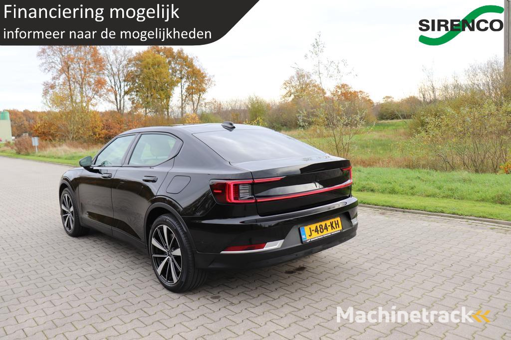 Polestar 2 Long Range Dual Motor Launch Edition 78kWh vol leder met stoelventilatie trekhaak soh 97%