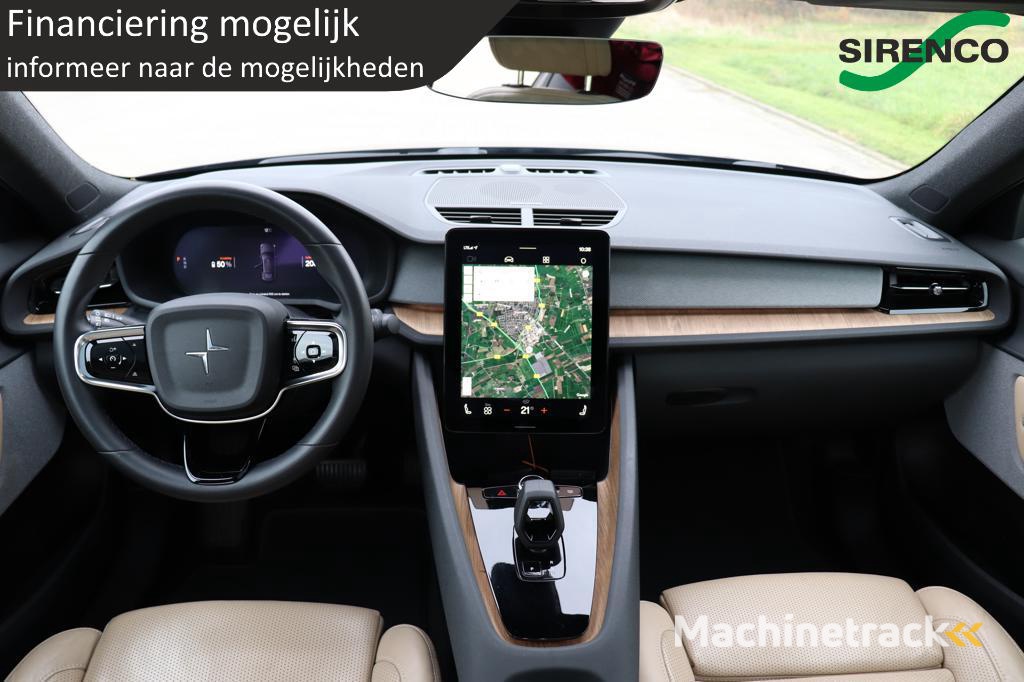 Polestar 2 Long Range Dual Motor Launch Edition 78kWh vol leder met stoelventilatie trekhaak soh 97%