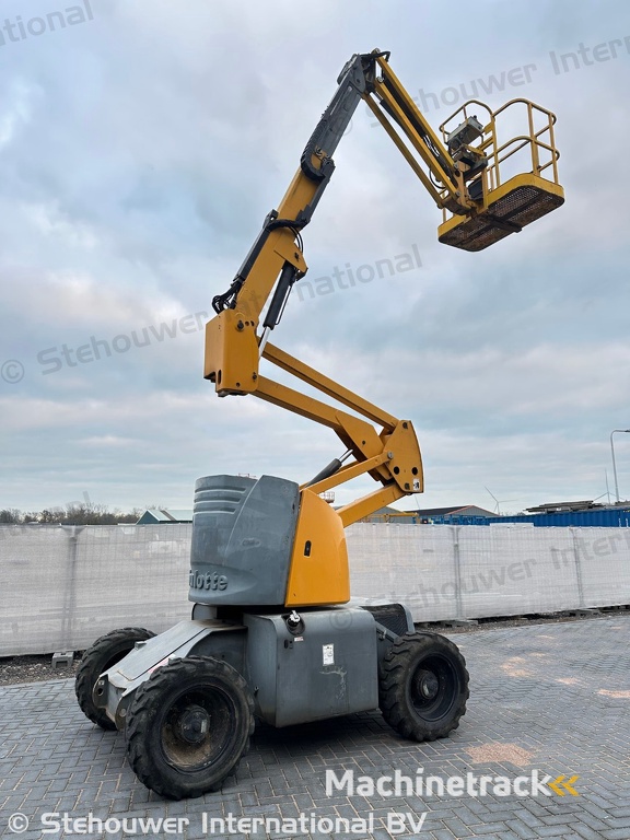 Haulotte HA120PX 4x4 diesel knik-telescoop hoogwerker 4WD