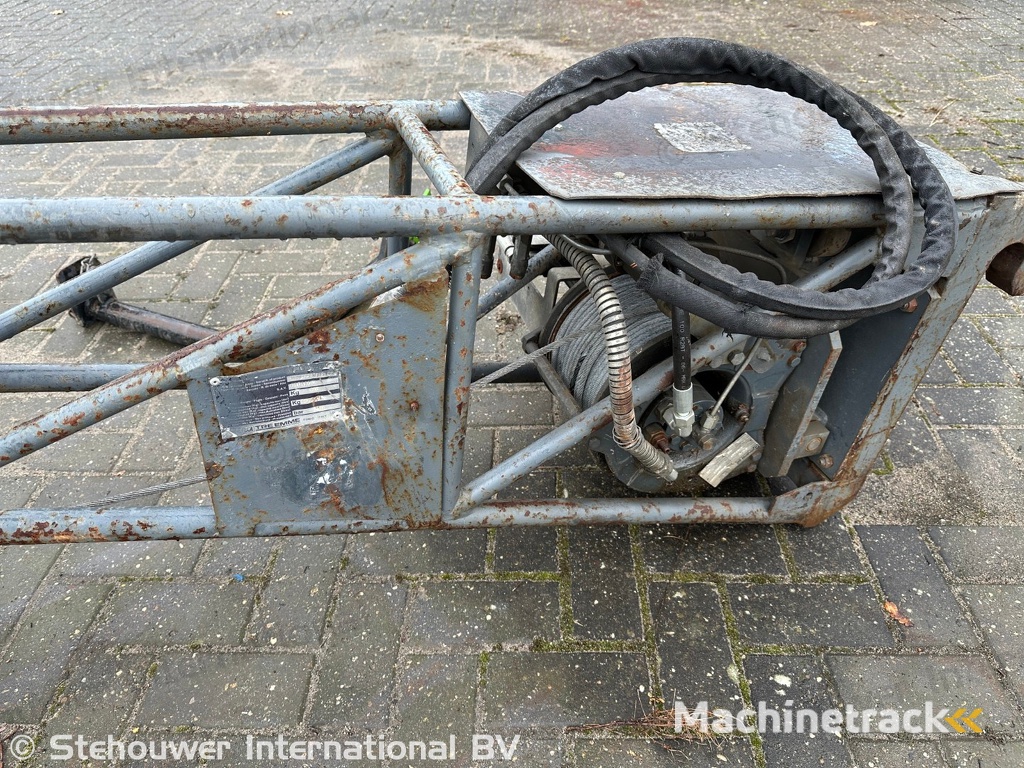 Tre Emme jib met lier Treemme FV.15.LC.ZM2 Merlo verreiker