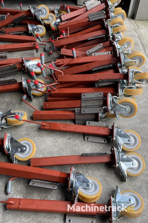 SIMOL steunpoot met loopwiel