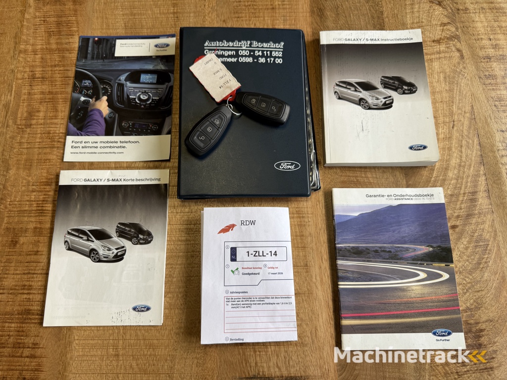 Ford S-Max 1.6 EcoBoost Platinum | RIJKLAAR | Pano | PDC