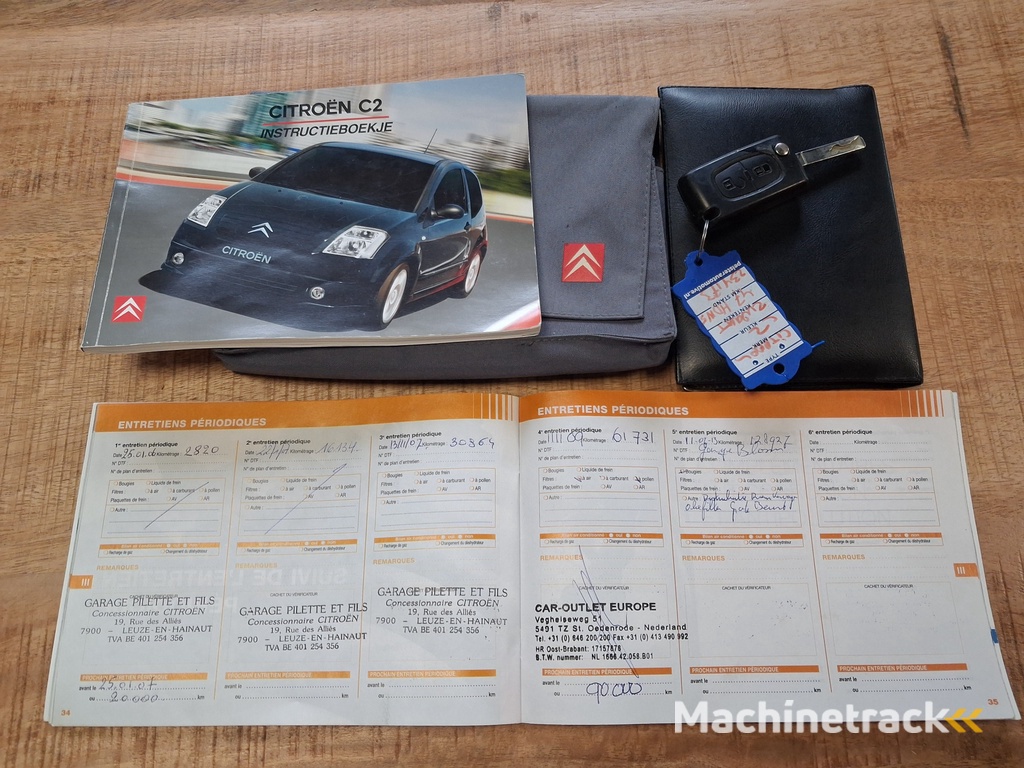 Citroën C2 1.4i VTR | Clima | Cruise | Elektrische ramen |