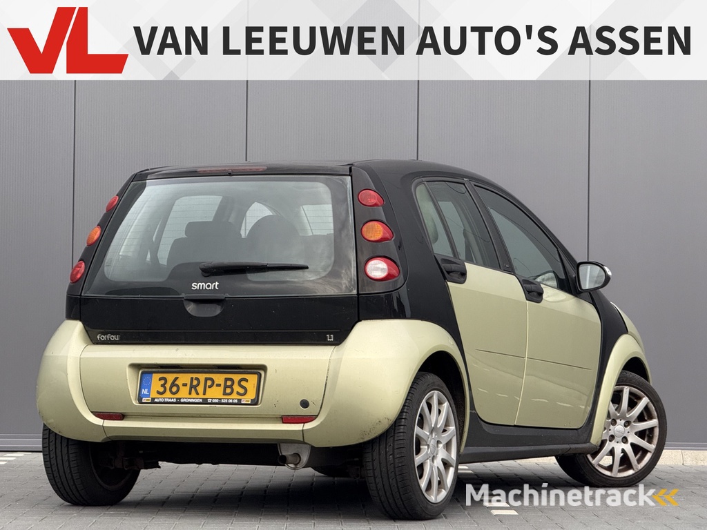 Smart forfour 1.1 blackbasic | Nieuw binnen | Pano | Airco