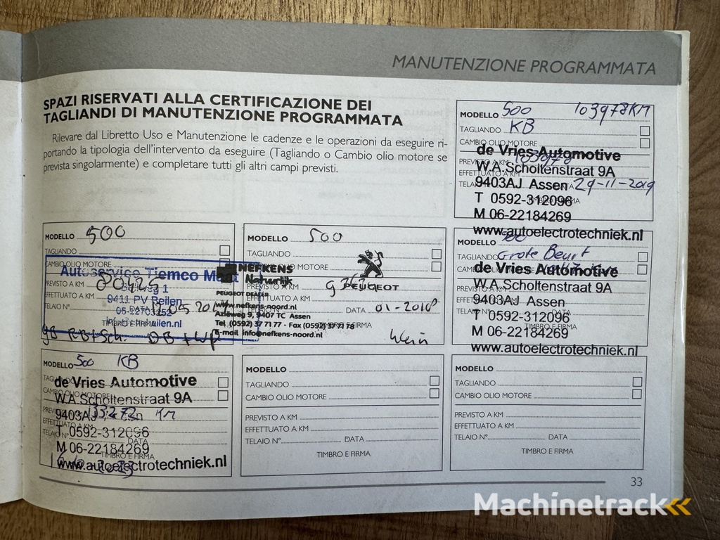 Fiat 500 1.2 Lounge | Nieuw binnen | Airco | Elektrische ramen |