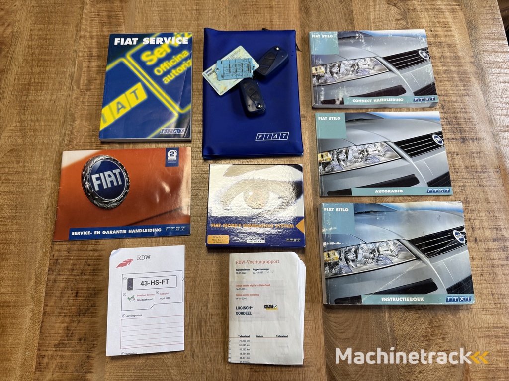 Fiat Stilo 1.8-16V Dynamic | Nieuw binnen | Climate | Apk tot 31-07-2026