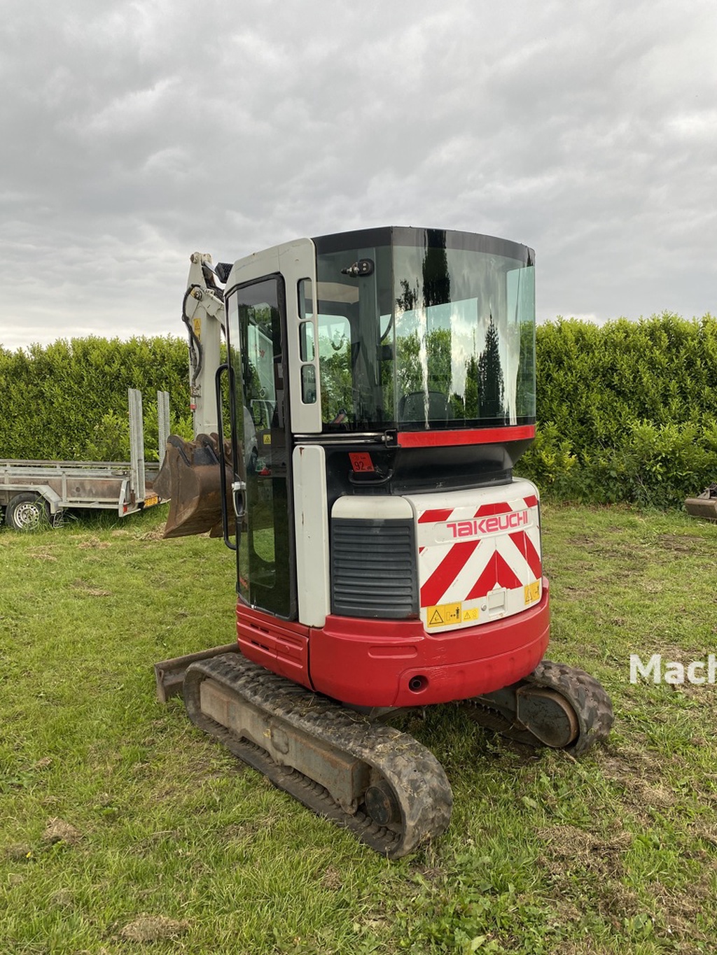 Takeuchi TB23R minigraver 4140uur, Snelwissel, 4 Bakken