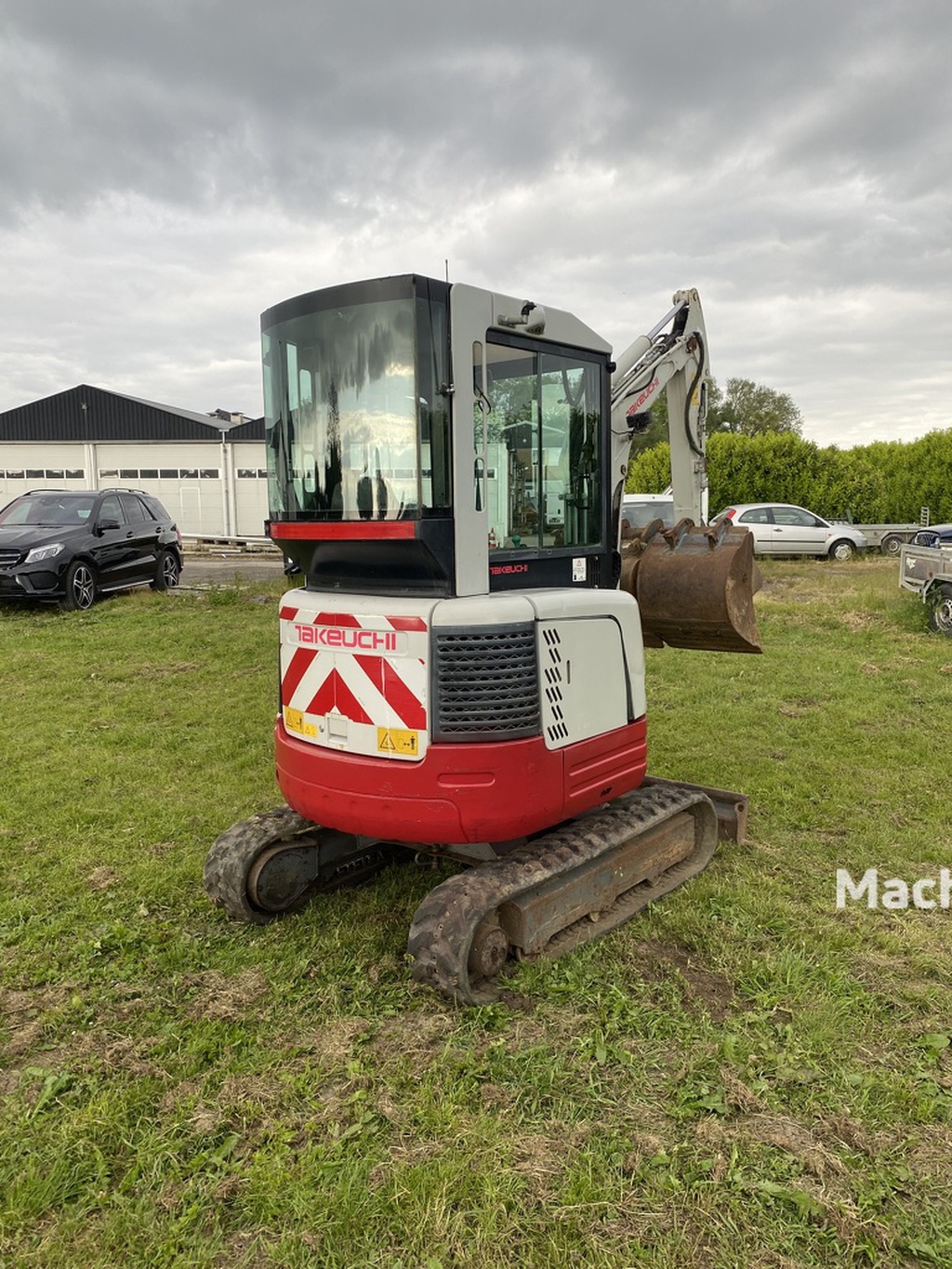 Takeuchi TB23R minigraver 4140uur, Snelwissel, 4 Bakken
