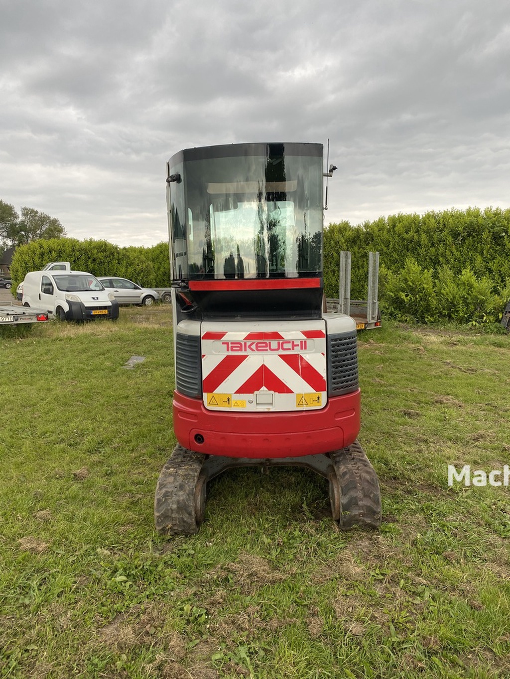 Takeuchi TB23R minigraver 4140uur, Snelwissel, 4 Bakken