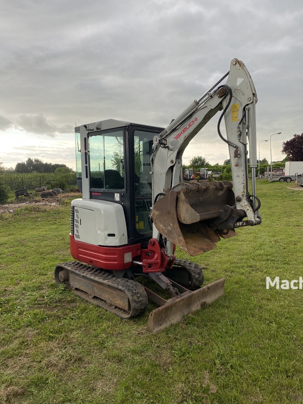 Takeuchi TB23R minigraver 4140uur, Snelwissel, 4 Bakken