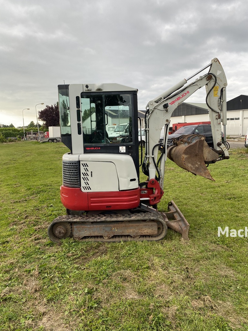 Takeuchi TB23R minigraver 4140uur, Snelwissel, 4 Bakken