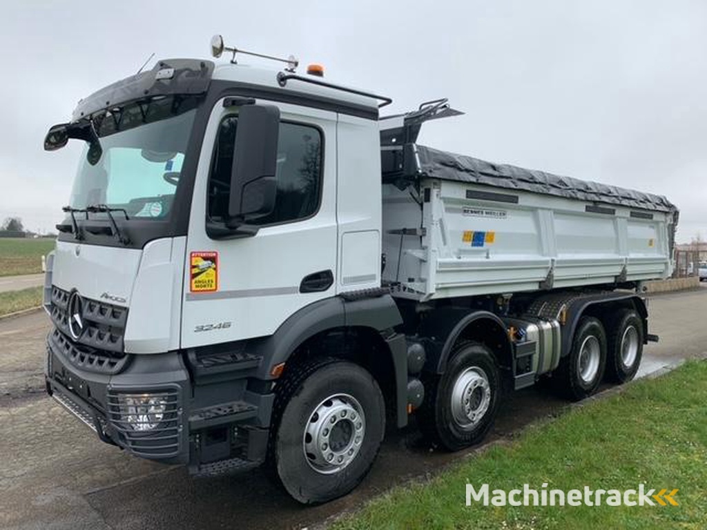 Mercedes AROCS 3246 KN-CHNT BI-BENNE MEILLER 8X4/4