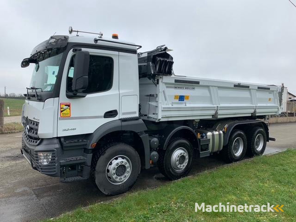 Mercedes AROCS 3246 KN-CHNT BI-BENNE MEILLER 8X4/4