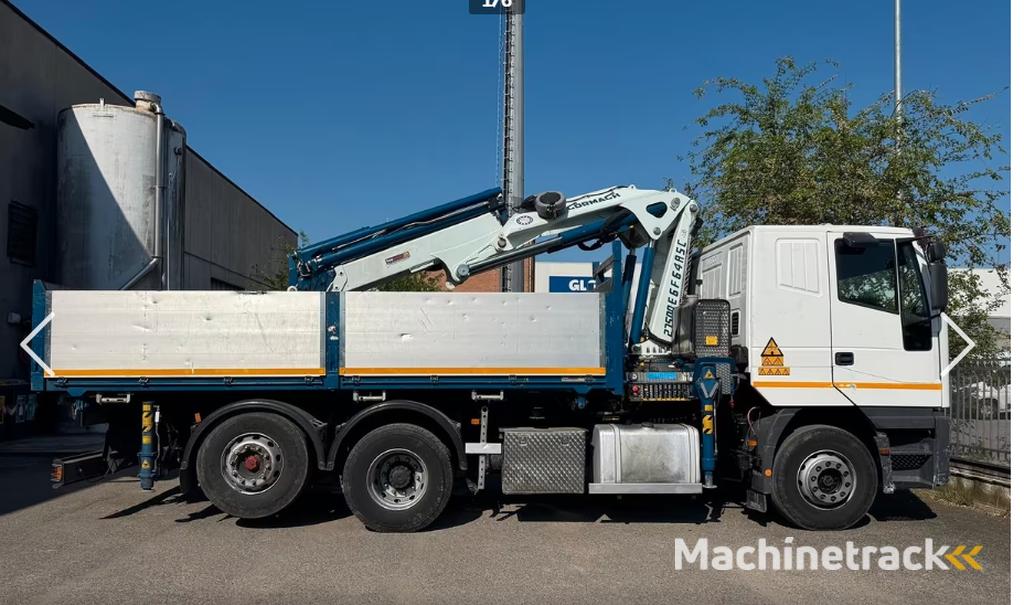 Camion Gru Iveco Magirus