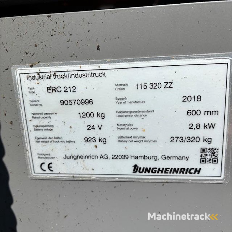 Jungheinrich ERC 212 3200ZZ
