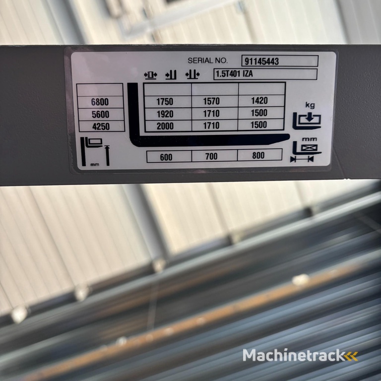 Jungheinrich ETV Q25 6800 DZ 1100mm POS