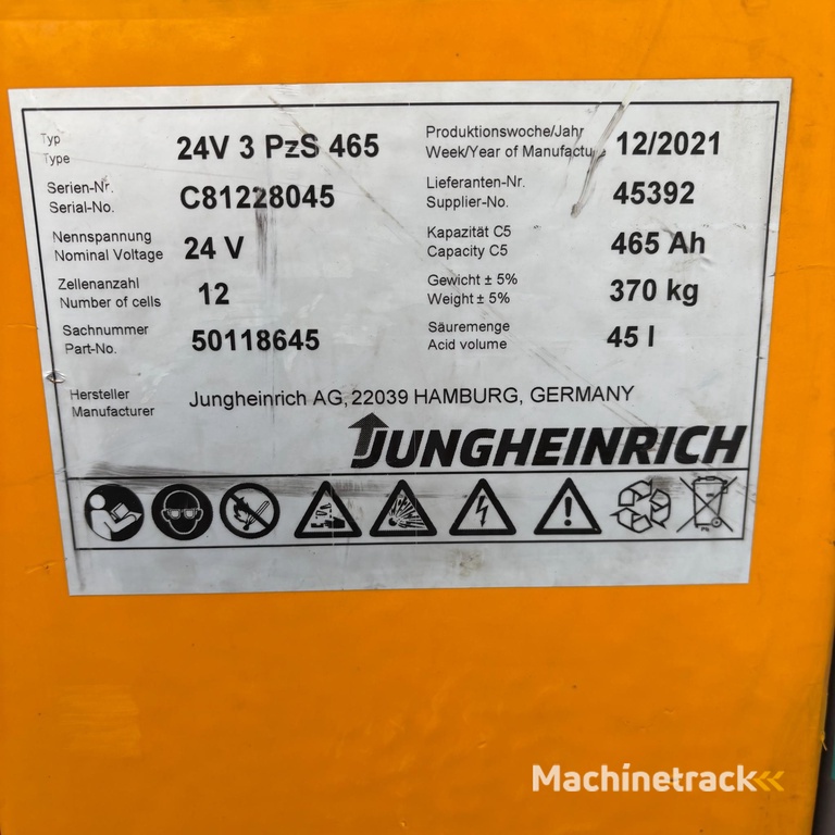 Jungheinrich ECE 225 HP 2400mm