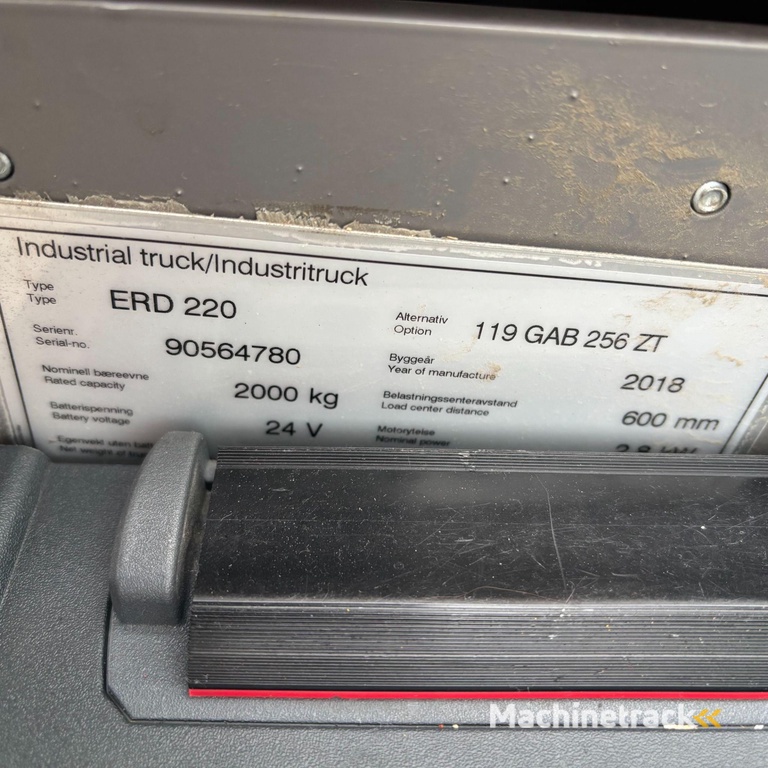 Jungheinrich ERD 220 2560 ZT