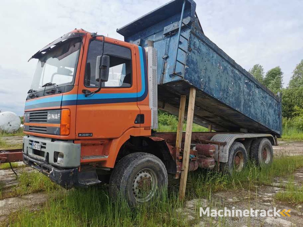 Ginaf M3335-S dump truck for parts
