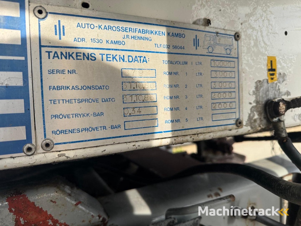 Volvo FL 7 260, 10000 liter