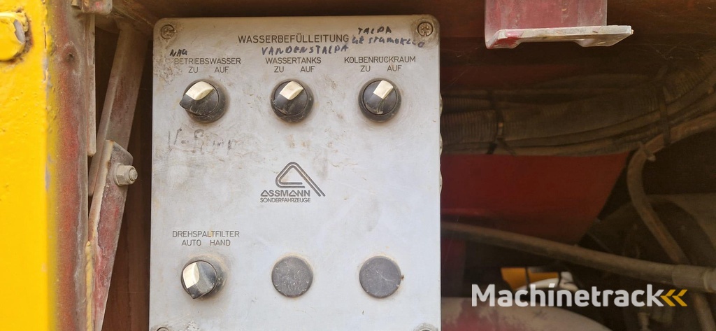 MAN 35.464  channel cleaner, 8x4 full spring, manual