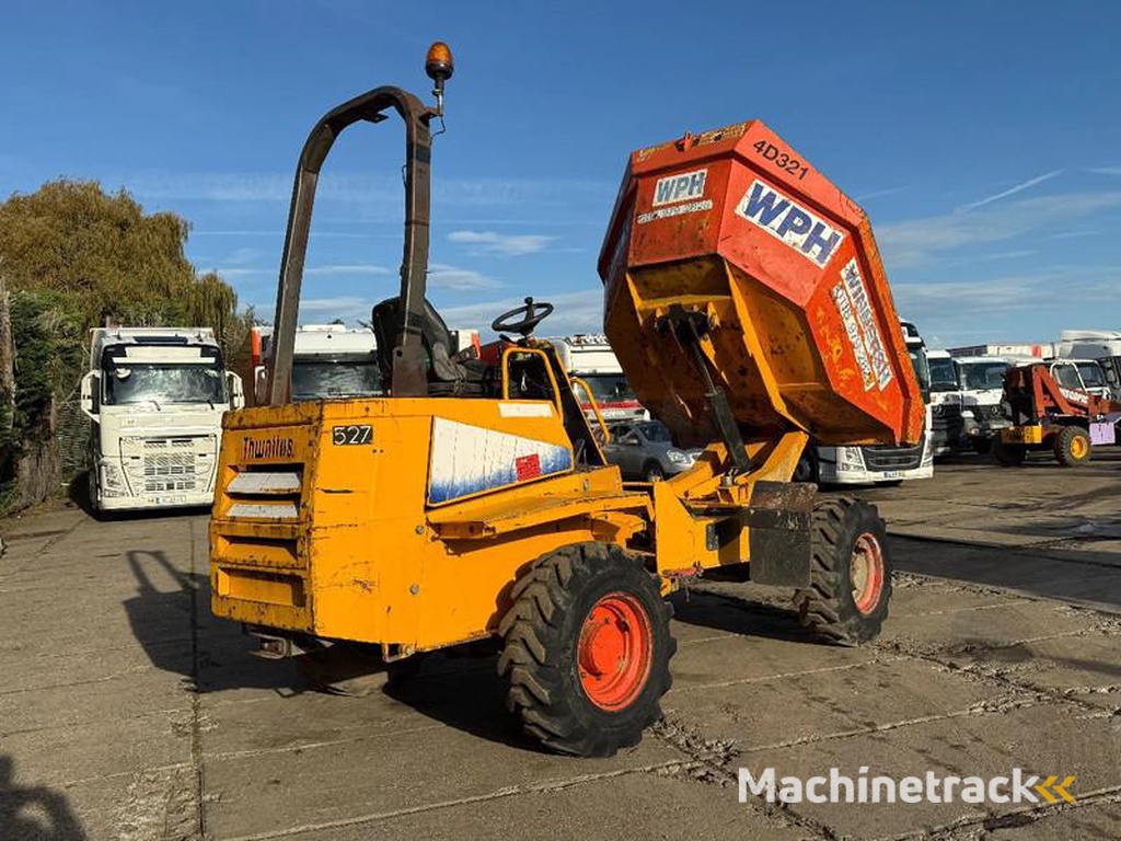 Thwaites 5-Ton-Swivel-Mini-dumper-4X4-With-Rotary