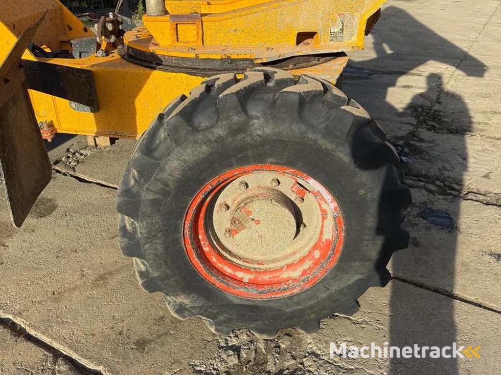 Thwaites 5-Ton-Swivel-Mini-dumper-4X4-With-Rotary