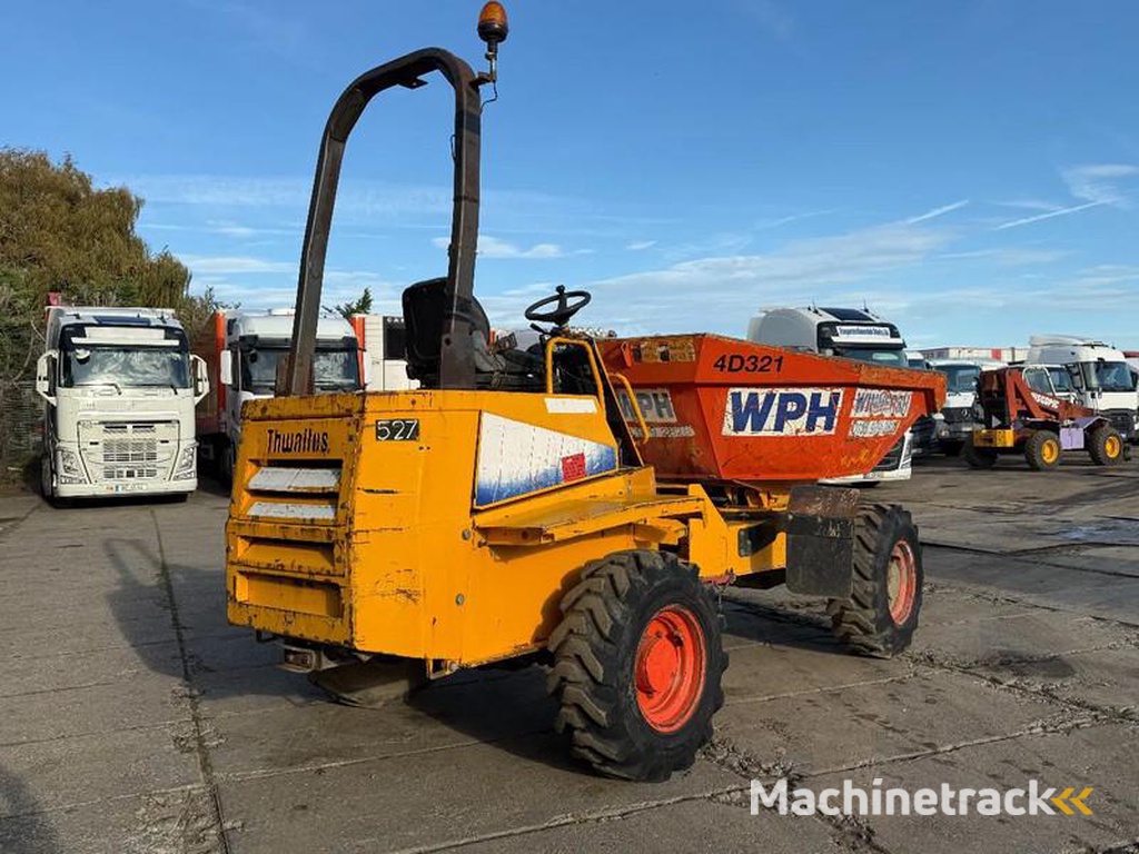 Thwaites 5-Ton-Swivel-Mini-dumper-4X4-With-Rotary