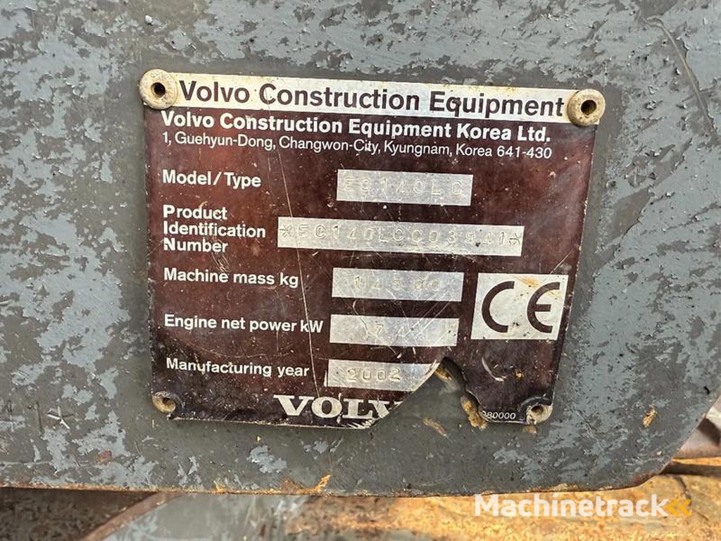 Volvo EC140-LC