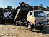 Minituur van Toyota HINO-14T-4X2-Tipper-Crane-Hiab-765-Spring-Spring-Manual-Gearbox