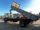 Minituur van Toyota HINO-14T-4X2-Tipper-Crane-Hiab-765-Spring-Spring-Manual-Gearbox