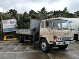 Minituur van Toyota HINO-14T-4X2-Tipper-Crane-Hiab-765-Spring-Spring-Manual-Gearbox