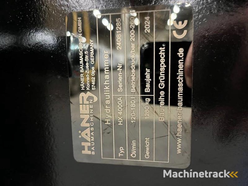 nc HX4000 25-30 ton breaker