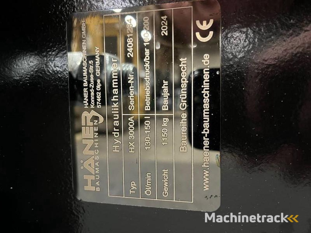 nc HX3000 20-25 ton breaker