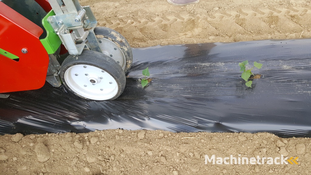 Plantmachine voor groenten, Pflanzmaschine für Gemüse