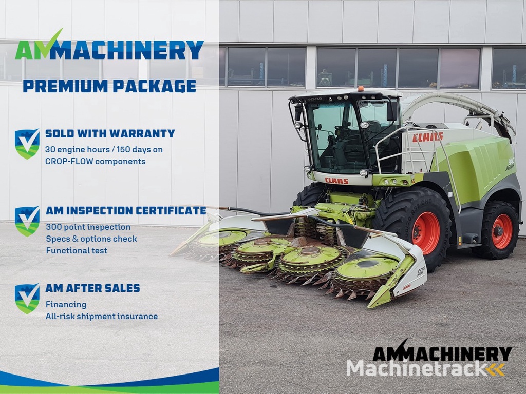 Claas Jaguar 940 forage harvester