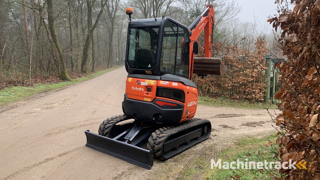 Kubota U27-4 Graafmachine 3 bakken Bj 2019