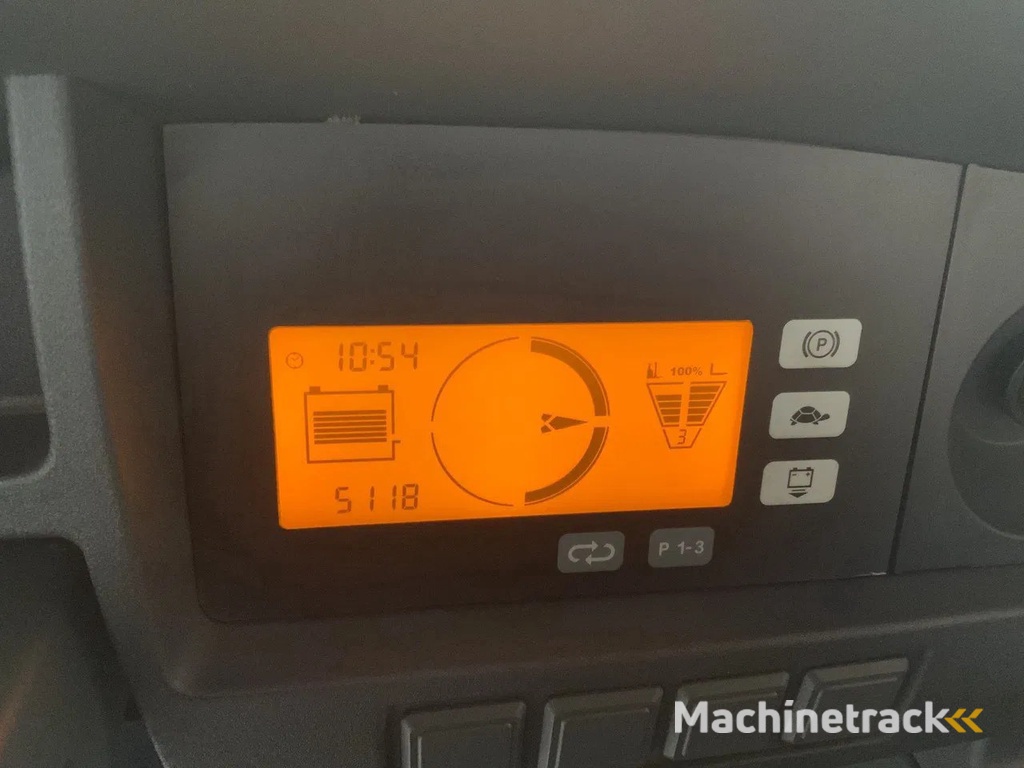 Jungheinrich Rechtruck triplomast + sideshift ETV 214