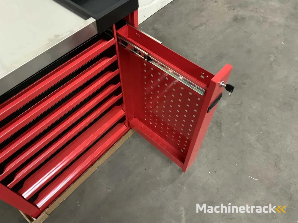 SG Tools gereedschapswagen Pro + uitschuifrek