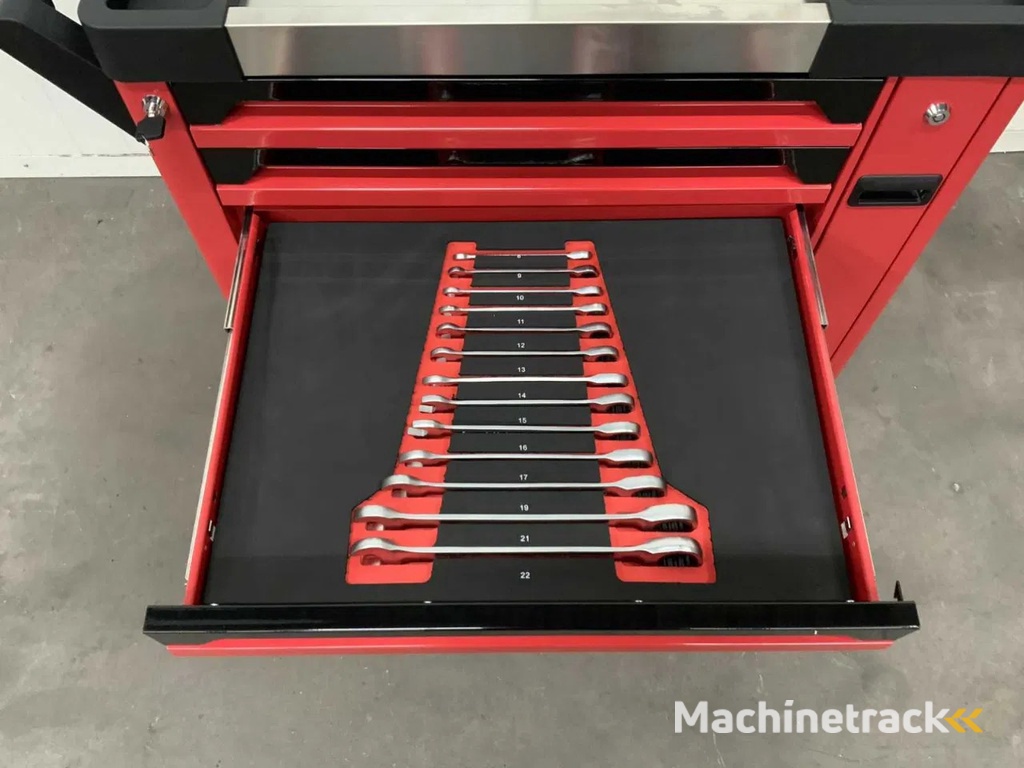 SG Tools gereedschapswagen Pro + uitschuifrek