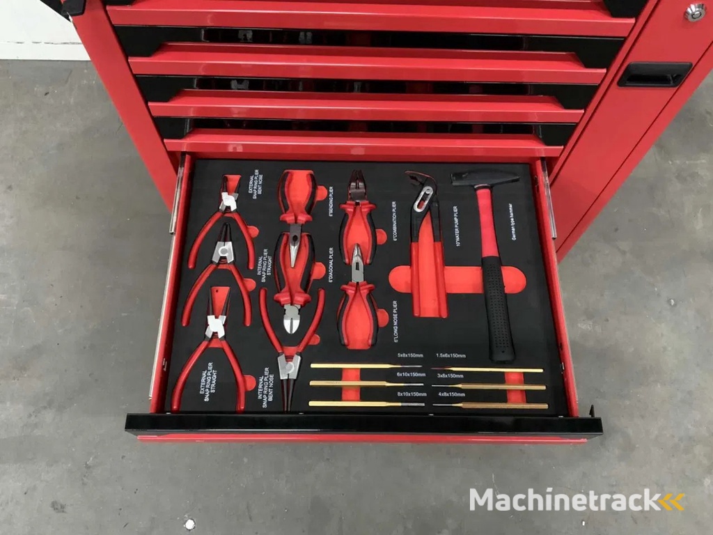 SG Tools gereedschapswagen Pro + uitschuifrek