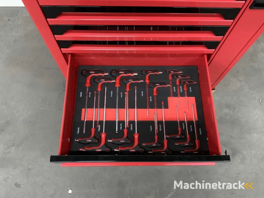 SG Tools gereedschapswagen Pro + uitschuifrek